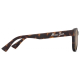 Maui Jim - Maoli - Matte Dark Havana HCL® Bronze - Polarized Classic Sunglasses - Maui