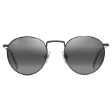 Maui Jim - Pūkaua - Shiny Dark Ruthenium Neutral Grey - Polarized Classic Sunglasses - Maui