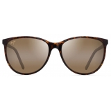 Maui Jim - Ocean - Avana Scuro Lucido HCL® Bronze - Occhiali da Sole Polarizzati Cat Eye