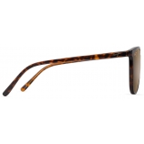 Maui Jim - Ocean - Shiny Dark Havana HCL® Bronze - Polarized Cat Eye Sunglasses - Maui