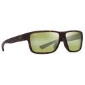 Maui Jim - Uila - Avana Scuro Opaco con Nero Maui HT™ - Occhiali da Sole Polarizzati a Mascherina