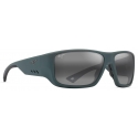 Maui Jim - Keha - Verde Militare Scuro Opaco Grigio Neutro - Occhiali da Sole Polarizzati a Mascherina