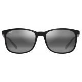 Maui Jim - Hulili - Matte Black Neutral Grey - Polarized Rectangular Sunglasses - Maui Jim Eyewear