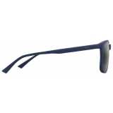 Maui Jim - Hulili - Matte Blue Neutral Grey - Polarized Rectangular Sunglasses - Maui Jim Eyewear