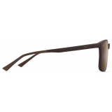 Maui Jim - Hulili - Matte Brown HCL® Bronze - Polarized Rectangular Sunglasses - Maui Jim Eyewear