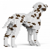 Jekca - Dalmatian 01-M02 - Big - Lego - Sculpture - Construction - 4D - Brick Animals - Toys