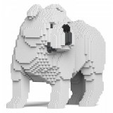 Jekca - English Bulldog 4-in-1 Pack 01-M02 - Big - Lego - Scultura - Costruzione - 4D - Animali di Mattoncini - Toys