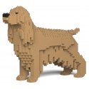 Jekca - English Cocker Spaniel 01-M01 - Big - Lego - Scultura - Costruzione - 4D - Animali di Mattoncini - Toys