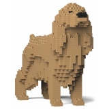 Jekca - English Cocker Spaniel 01-M01 - Big - Lego - Sculpture - Construction - 4D - Brick Animals - Toys