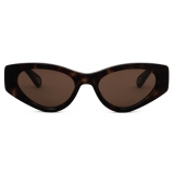 Chloé - Marcie Sunglasses - Dark Havana Light Brown - Chloé Eyewear