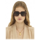 Chloé - Aly Sunglasses - Havana Gold Brown Gradient - Chloé Eyewear