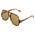 Chloé - Salomé Sunglasses - Havana Sand Khaki - Chloé Eyewear