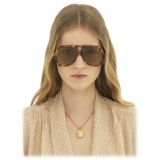 Chloé - Salomé Sunglasses - Havana Sand Khaki - Chloé Eyewear