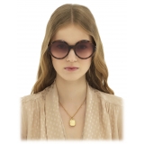 Chloé - Occhiali da Sole Salomé - Havana Bordeaux Sfumato - Chloé Eyewear