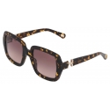 Chloé - Marcie Sunglasses - Havana Honey Gradient Burgundy - Chloé Eyewear