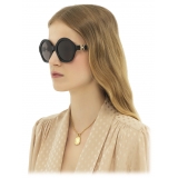 Chloé - Marcie Sunglasses - Black Gray - Chloé Eyewear