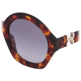 Chloé - Marcie Sunglasses - Burnt Havana Gradient Violet - Chloé Eyewear