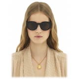 Chloé - Gayia Sunglasses - Crystal Black Gray - Chloé Eyewear