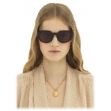 Chloé - Gayia Sunglasses - Dark Havana Chocolate Brown - Chloé Eyewear