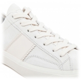 Tom Ford - Sneakers Basse in Pelle di Vitello Bianca e Beige - Tom Ford Exclusive Luxury Collection