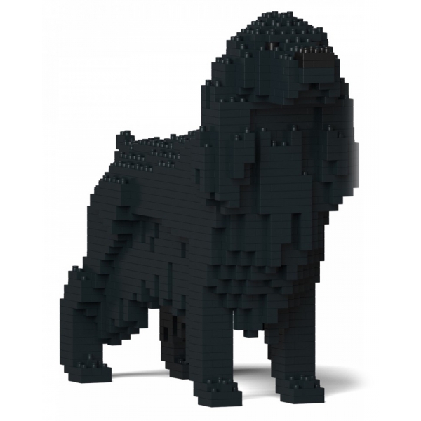 Jekca - English Cocker Spaniel 01-M02 - Big - Lego - Scultura - Costruzione - 4D - Animali di Mattoncini - Toys