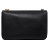 Tom Ford - Borsa Tote con Manico a Maglie di Catena in Pelle Nera - Tom Ford Exclusive Luxury Collection