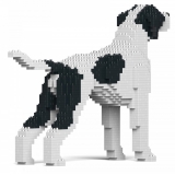 Jekca - English Pointer 01-M02 - Big - Lego - Sculpture - Construction - 4D - Brick Animals - Toys