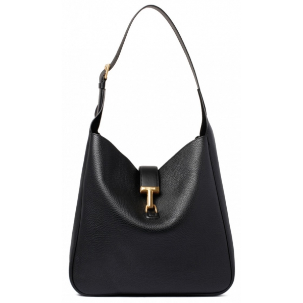 Tom Ford - Black Tara Crazy Shoulder Bag - Tom Ford Exclusive Luxury Collection