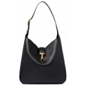 Tom Ford - Black Tara Crazy Shoulder Bag - Tom Ford Exclusive Luxury Collection