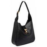 Tom Ford - Black Tara Crazy Shoulder Bag - Tom Ford Exclusive Luxury Collection