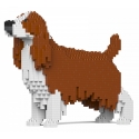 Jekca - English Springer Spaniel 01-M01 - Big - Lego - Scultura - Costruzione - 4D - Animali di Mattoncini - Toys