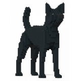 Jekca - Formosan Mountain Dog 01 - Big - Lego - Scultura - Costruzione - 4D - Animali di Mattoncini - Toys