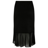 Tom Ford - Black Wrap Mini Skirt - Tom Ford Exclusive Luxury Collection