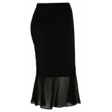 Tom Ford - Black Wrap Mini Skirt - Tom Ford Exclusive Luxury Collection