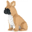 Jekca - French Bulldog 04-M01 - Big - Lego - Sculpture - Construction - 4D - Brick Animals - Toys