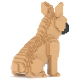 Jekca - French Bulldog 04-M01 - Big - Lego - Sculpture - Construction - 4D - Brick Animals - Toys