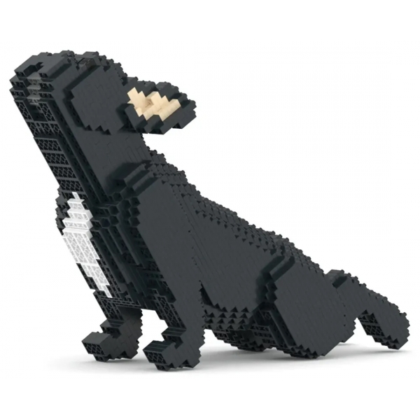 Jekca - French Bulldog 05-M03 - Big - Lego - Scultura - Costruzione - 4D - Animali di Mattoncini - Toys