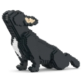 Jekca - French Bulldog 05-M03 - Big - Lego - Scultura - Costruzione - 4D - Animali di Mattoncini - Toys