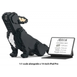 Jekca - French Bulldog 05-M03 - Big - Lego - Scultura - Costruzione - 4D - Animali di Mattoncini - Toys