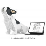 Jekca - French Bulldog 05-M04 - Big - Lego - Sculpture - Construction - 4D - Brick Animals - Toys