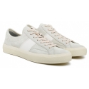 Tom Ford - Sneakers con Logo in Marmo e Crema - Tom Ford Exclusive Luxury Collection