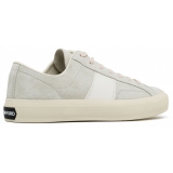 Tom Ford - Marble and Cream Logo Patch Sneakers - Tom Ford Exclusive Luxury Collection