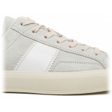 Tom Ford - Sneakers con Logo in Marmo e Crema - Tom Ford Exclusive Luxury Collection