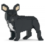 Jekca - French Bulldog 03-M03 - Big - Lego - Scultura - Costruzione - 4D - Animali di Mattoncini - Toys