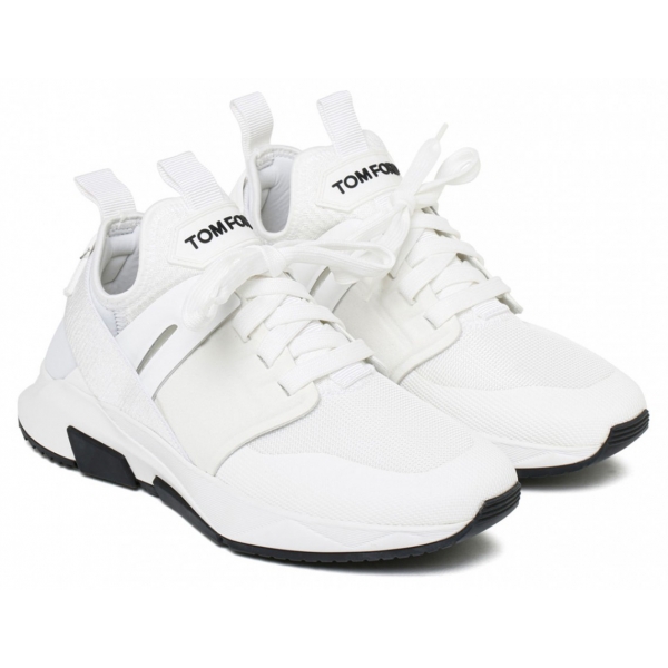 Tom Ford - White Jago Sneakers - Tom Ford Exclusive Luxury Collection