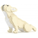 Jekca - French Bulldog 05-M02 - Big - Lego - Sculpture - Construction - 4D - Brick Animals - Toys