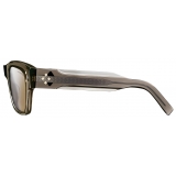 Dior - Sunglasses - CD Diamond S2I - Transparent Gray Gold - Dior Eyewear