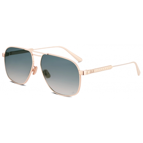 Dior - Sunglasses - DiorCannage A3U - Rose Gold Gray Beige - Dior Eyewear