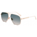 Dior - Occhiali da Sole - DiorCannage A3U - Oro Rosa Grigio Beige - Dior Eyewear