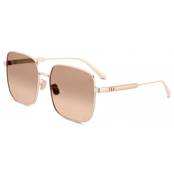 Dior - Sunglasses - DiorCannage S1U - Gold Gradient Bronze Nude - Dior Eyewear